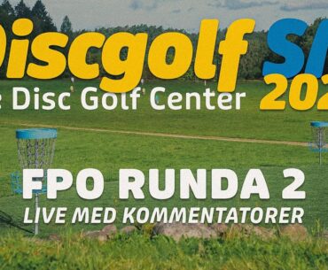 SM i Discgolf 2024, LIVE FPO R2