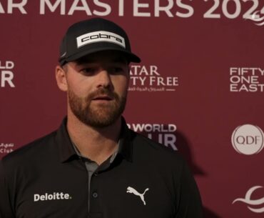 Haydn Barron Thursday Quotes 2024 Commercial Bank Qatar Masters © DP World Tour