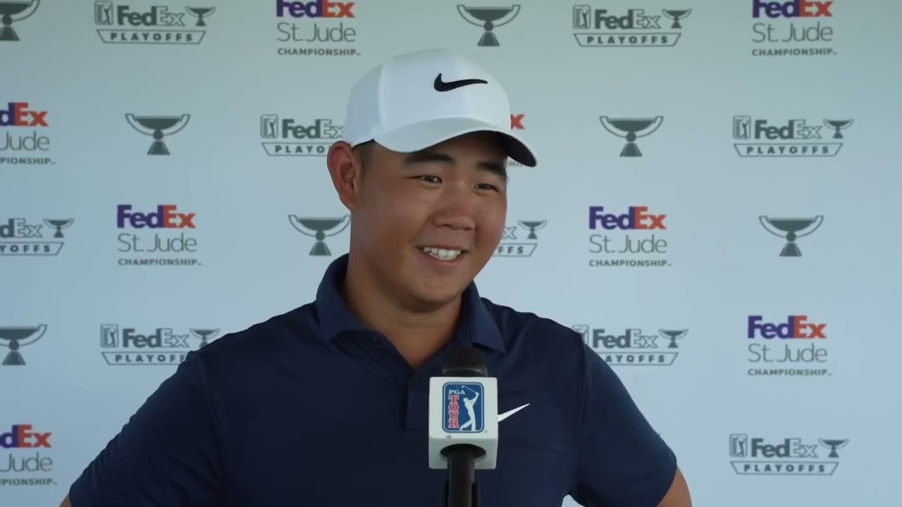 Tom Kim Sunday Interview 2024 Fedex St Jude Championship Tom Kim Sunday Interview 2024 Fedex St Jude Championship
