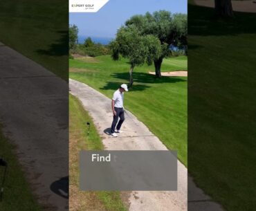 Golf Rules Tip | Ball On Cart Path #golf #rules #golfrules #rulesofgolf #golftips #golfer #usga