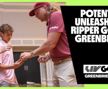 Potential Unleashed: Ripper GC Host Kids at Greenbrier | LIV Golf Greenbrier 2024