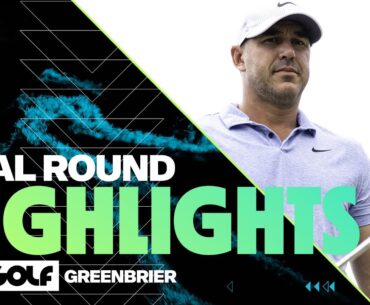 FULL HIGHLIGHTS: LIV Golf Greenbrier | Final Round | 2024