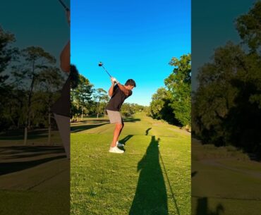 Driver Swing Slow Motion