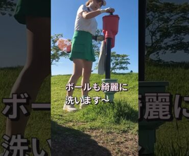 ナイスショットの秘密  #ゴルフ #golf #ゴルフ女子 #ゴルフ場