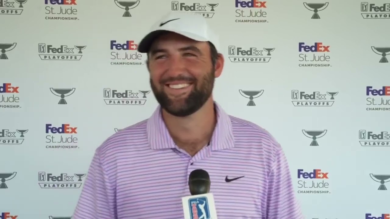 Scottie Scheffler Thursday Interview 2024 Fedex St Jude Championship