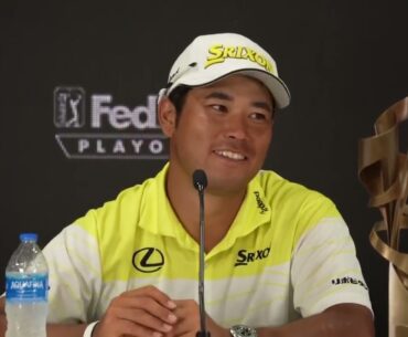 Hideki Matsuyama Winner Press Conference 2024 Fedex St Jude Championship © PGA Tour