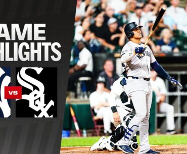 Yankees vs. White Sox Game Highlights (8/13/24) | MLB Highlights