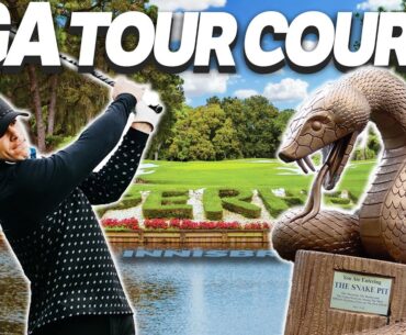 My FIRST Experience On A PGA TOUR Golf Course | Micah Morris Golf