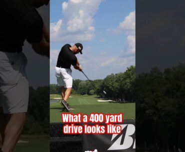400 yard drive at the world championships #golf #longdrive #golfswing
