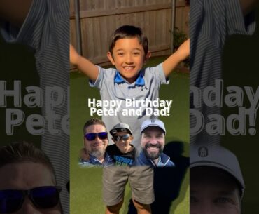Happy birthday @peterfinchgolf  and my dad Daniel Shane! #golf #shaneandshanegolf #happybirthday