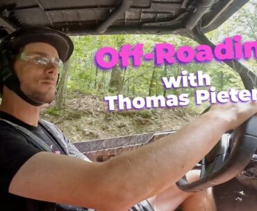 Off-roading with Thomas Pieters