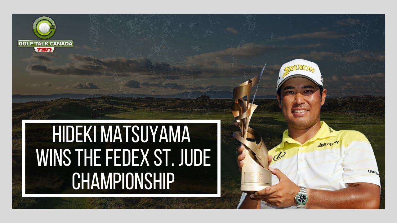 Hideki Matsuyama wins the first leg of the FedEx Cup Playoffs! Hideki Matsuyama wins the first leg of the FedEx Cup Playoffs!