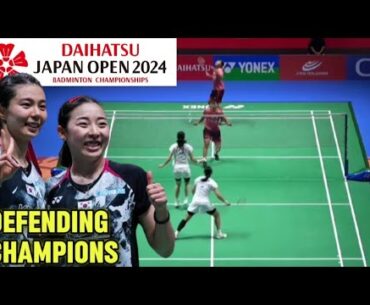 Kim/Kong (KOR) VS Chan/Lin (TPE) | R32 Badminton Daihatsu Japan Open 2024