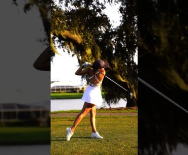 Jess Negromonte #golfgirl #golfswing #golfing #golf #shorts
