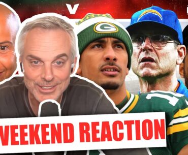 Reaction to Packers & Dolphins signing Jordan Love & Tua, Jim Harbaugh playoffs? | Colin Cowherd NFL