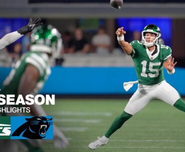 New York Jets vs. Carolina Panthers | 2024 Preseason Week 2 Game Highlights