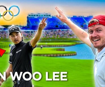 Making friends with Olympic Golfers in Paris!