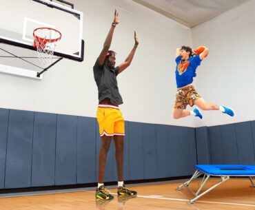 Can I Score On The Worlds Tallest Basketball Player?