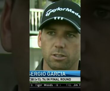 Sergio Garcia Hates Augusta!