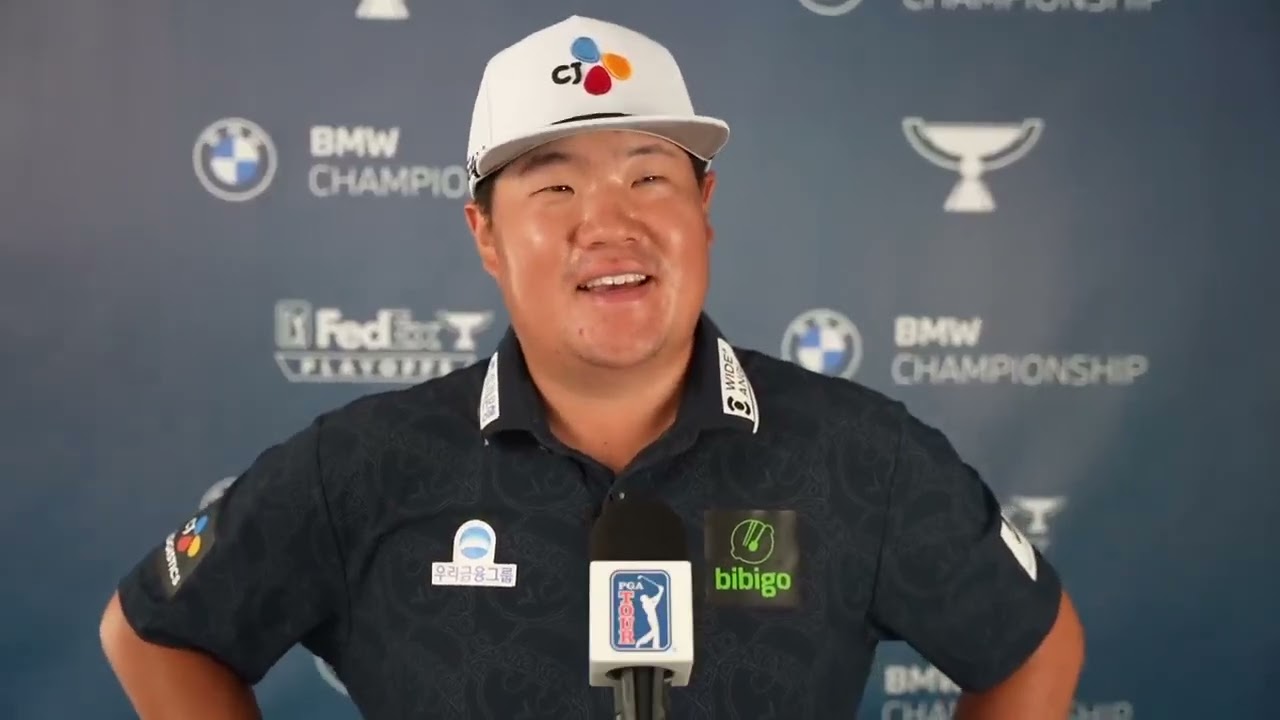 Sungjae Im Thursday Korean Flash Interview 2024 BMW Championship Sungjae Im Thursday Korean Flash Interview 2024 BMW Championship