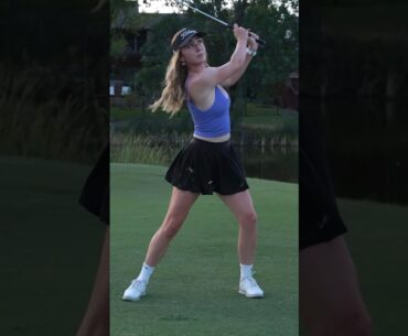 Flop shot!!  Golf :)
