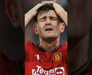 La double chute de Maguire : L'histoire d'une saison cauchemardesque!#football #maguire #shorts