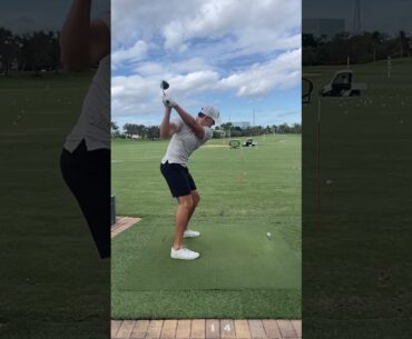 Driver Swing Slow Motion