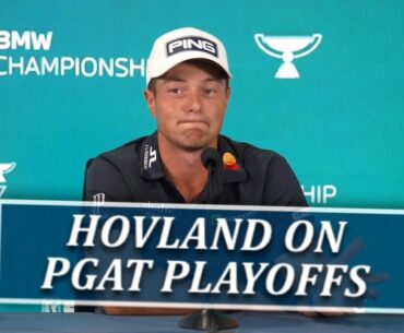 Viktor Hovland On PGA Tour Playoff Format