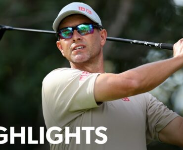 Adam Scott fires round of the year with 63 | Round 2 | BMW Championship | 2024