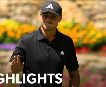Ludvig Åberg surges up leaderboard with 63 | Round 2 | BMW Championship | 2024