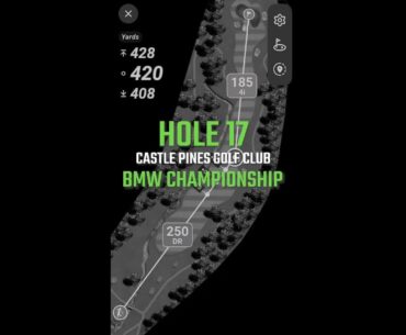 BMW Championship Hole 17 strategy