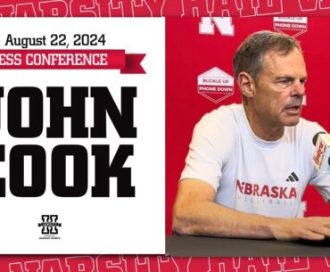 John Cook Talks Harper Murray, E:60 Documentary and More | Press Conference