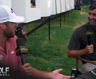 Sam Burns tells Smylie Kaufman story of hilarious icebreaker to Tiger Woods | Golf Channel