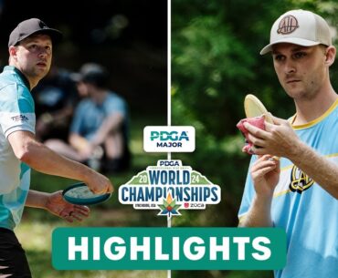 Round 2 Highlights, MPO | 2024 PDGA World Championships