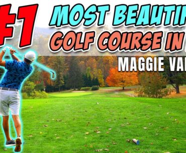 The MOST BEAUTIFUL golf course in North Carolina | Maggie Valley Club Golf Vlog