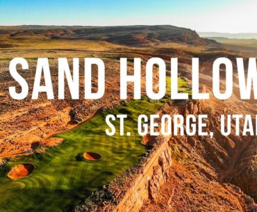 Sand Hollow Golf Course 4K DRONE VIDEO