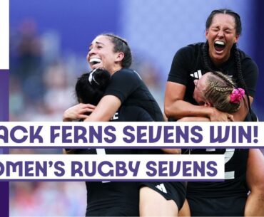Gold for the Black Ferns Sevens 🇳🇿 | Women's Rugby Sevens | #Paris2024 Highlights