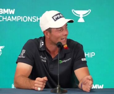 Viktor Hovland Wednesday Press Conference 2024 BMW Championship