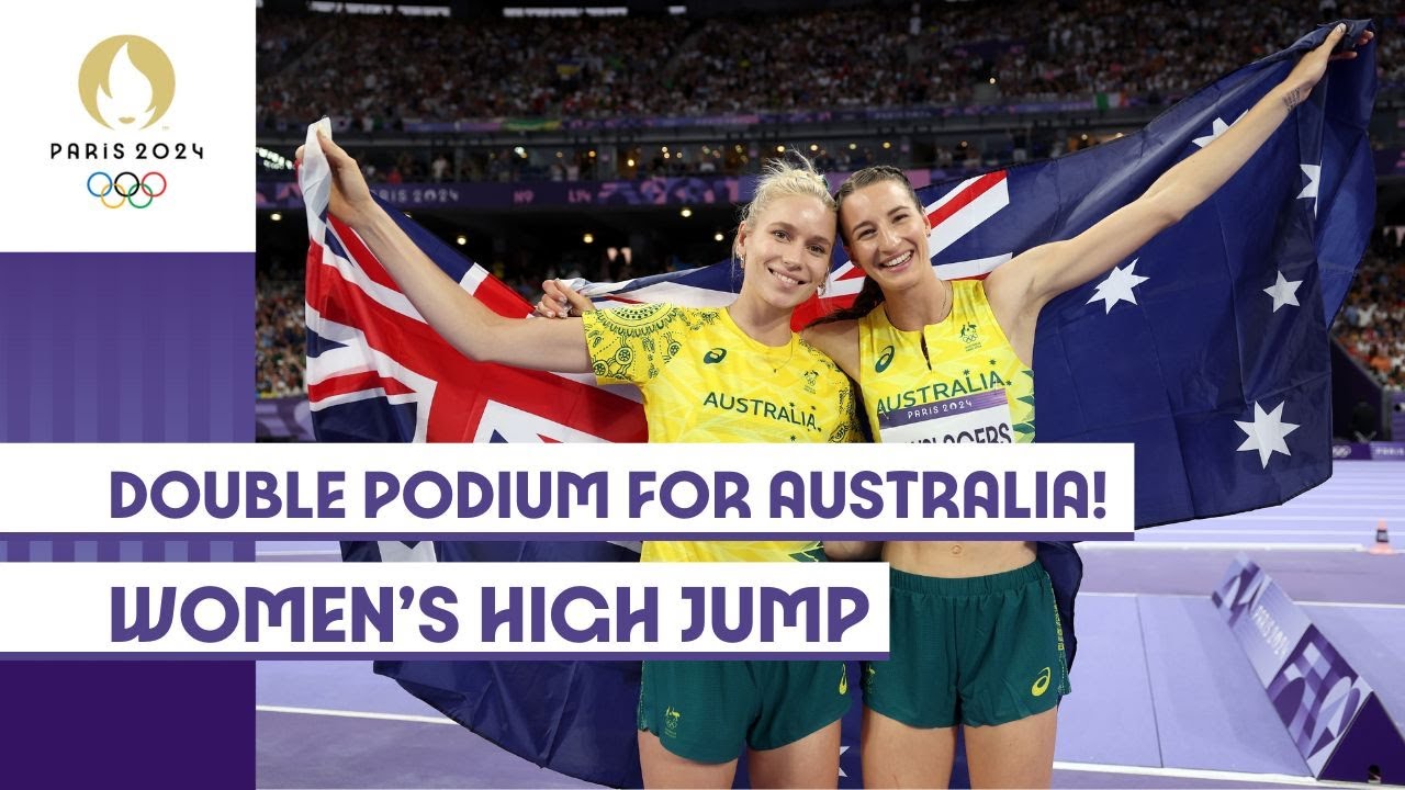 Double Podium for Australia 🇦🇺 | Women’s High Jump | #Paris2024 Highlights Double Podium for Australia 🇦🇺 | Women's High Jump | #Paris2024 Highlights
