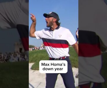 Max Homa’s struggles in 2024 #pgagolf #maxhoma
