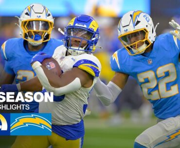 Los Angeles Rams vs. Los Angeles Chargers | 2024 Preseason Week 2 Game Highlights