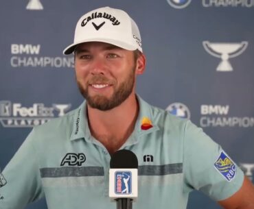 Sam Burns Sunday Flash Interview 2024 BMW Championship