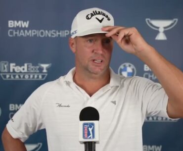 Alex Noren Sunday Flash Interview 2024 BMW Championship