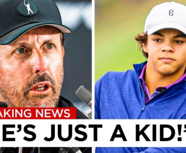 Phil Mickelson Just Revealed His SHOCKING Opinion On Charlie Woods