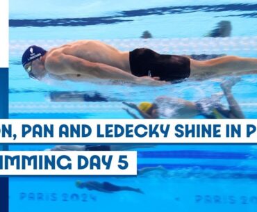 Olympic and World Records Fall! | Swimming Day 5 | #Paris2024 Highlights