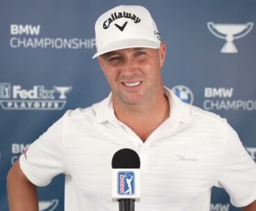 Alex Noren Saturday Flash Interview 2024 BMW Championship