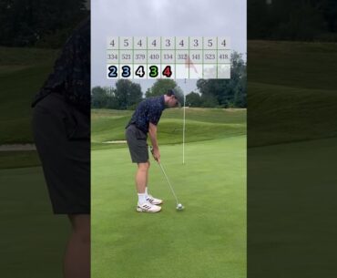 This COURSE RECORD Was UNREAL‼️😜      #golf #sports #challenge