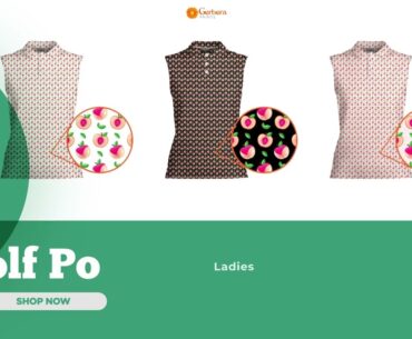 Ladies Sleeveless Golf Polo #womenfashion #poloshirt #golf #funnyshirt #fashion