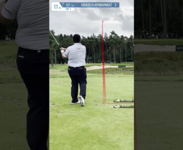 Kiradech Aphibarnrat, Lubker 11th, Danish Championship 3rd day 2024 #golf