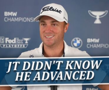 Justin Thomas Didn't Realize He Snuck Into Tour Championship